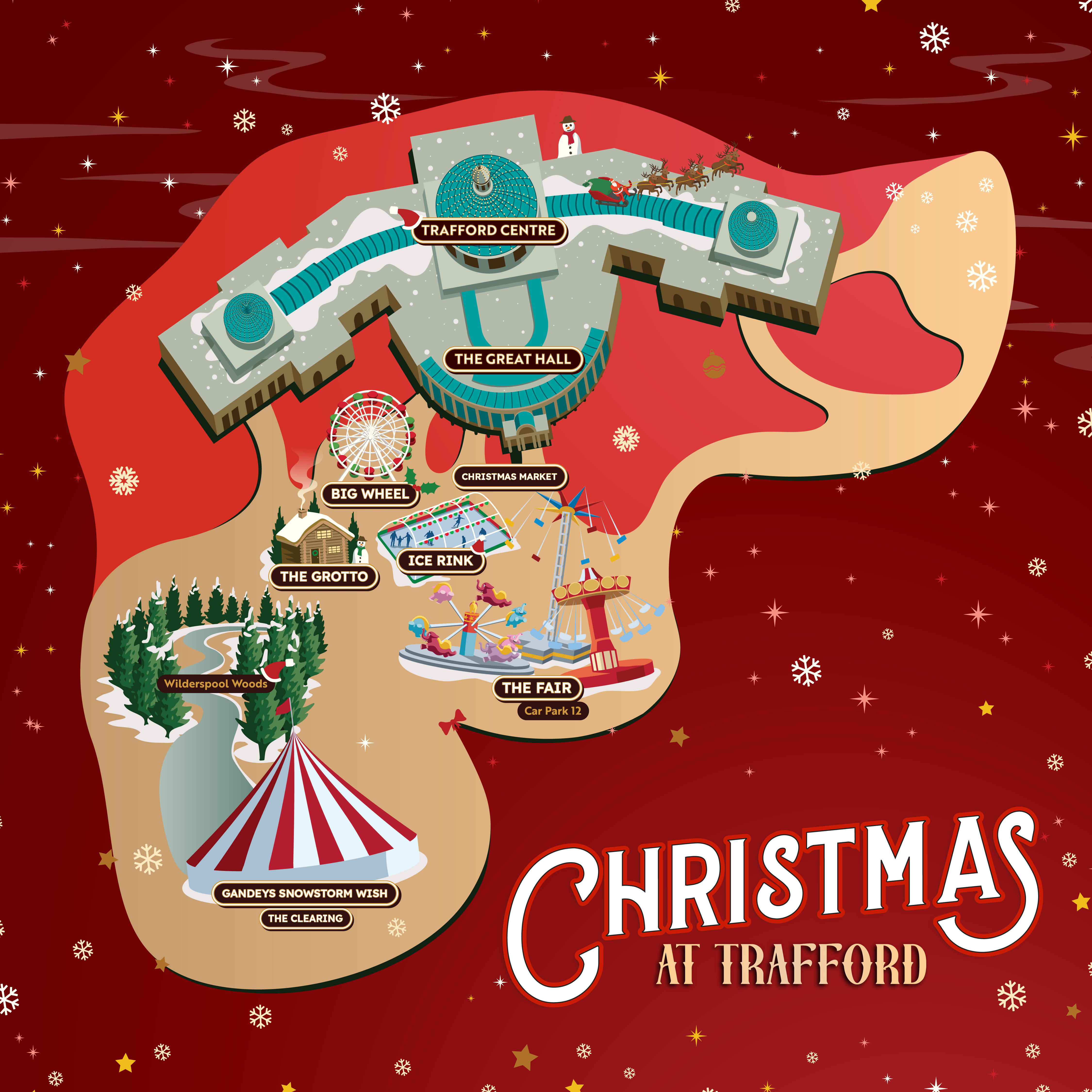 Christmas Map