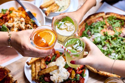 Cocktails at Franco Manca