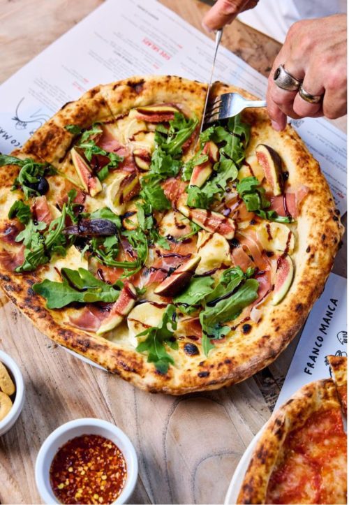 Franco Manca fig pizza