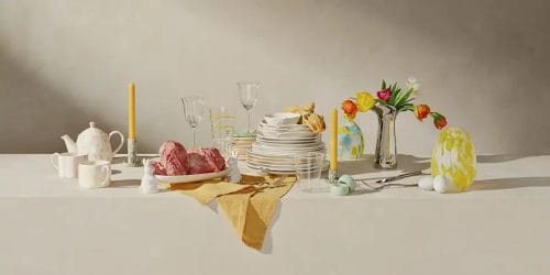 Easter tablescaping at John Lewis