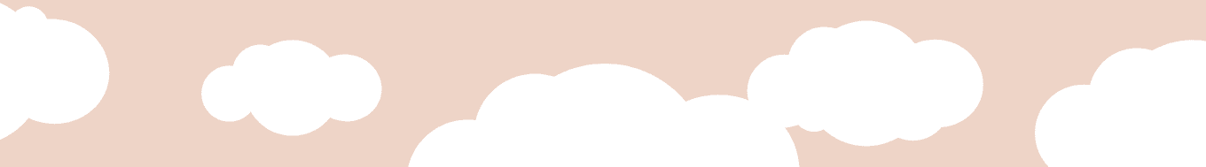 Clouds on a pink background