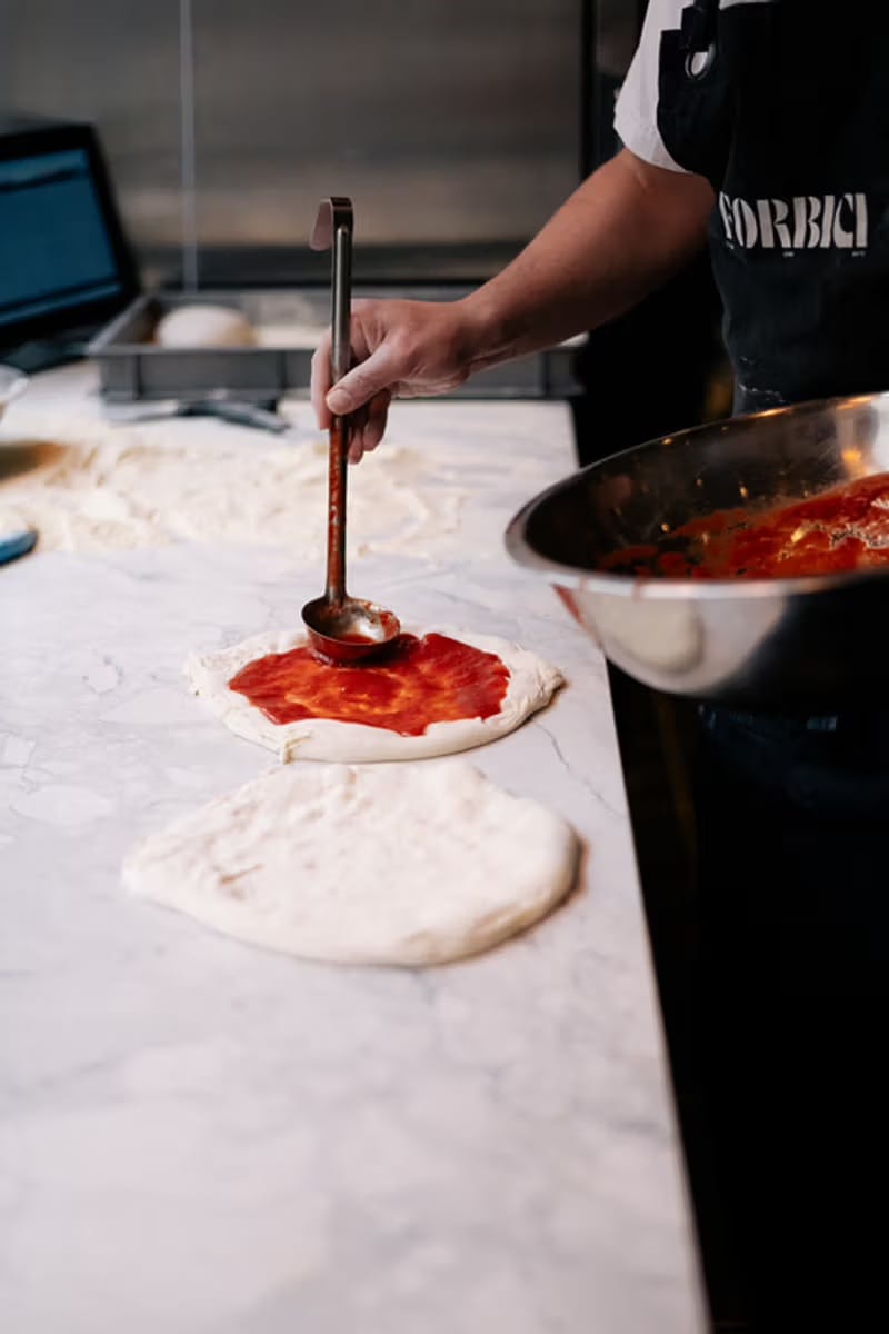 Forbici pizza making