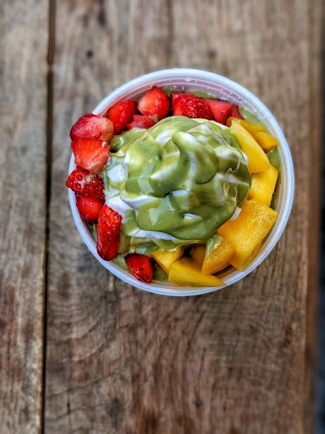 Frozen yoghurt