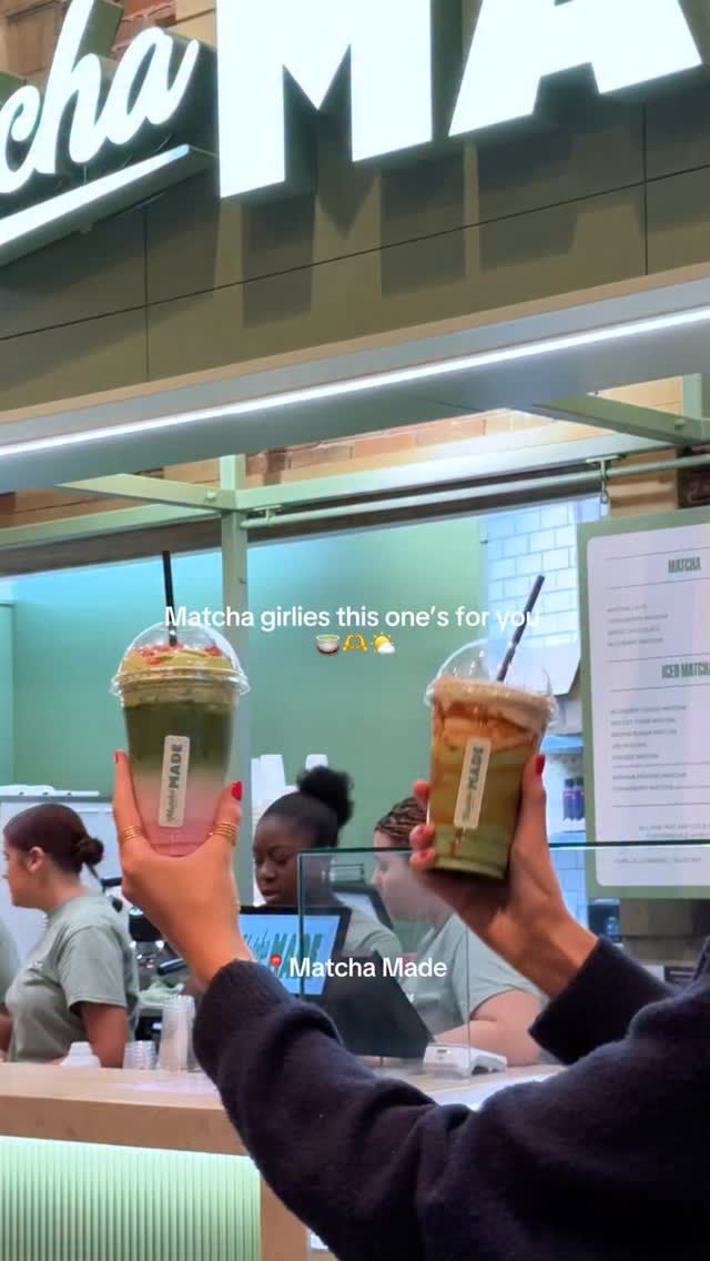 All about matcha 🍵✨Your Trafford Centre matcha fix is sorted at @matchamadeuk smooth, green, and exactly the kind of pick me up we are here for 🫶and if you are turning it into a full treat stop you already know where to head next, @snowflakegelato 🤝matcha first everything else after 🫶#matchamoment #traffordcentre #gelatolove