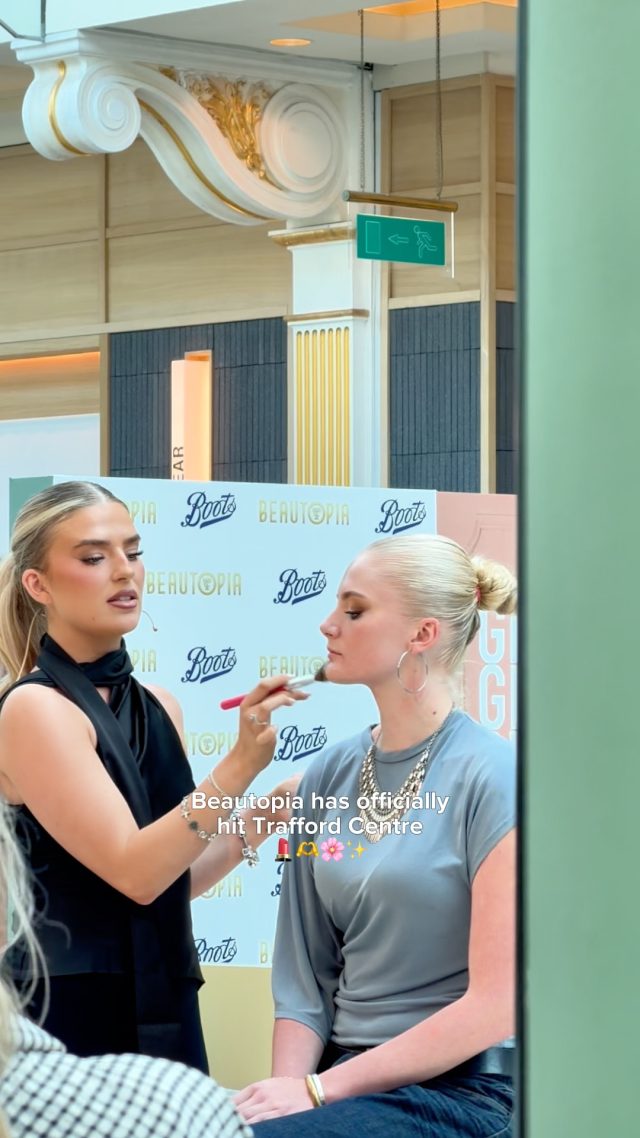 Day one of Beautopia was a success ✨💄And there’s still loads more happening across the weekend at Trafford Centre 👀
From exclusive samples and beauty treats to expert masterclasses and your chance to win big, here’s what you can still catch:
✨ Step into the Glow Stand for immersive beauty moments from YSL, Benefit, Dior & Estée Lauder
🛍 Create your own bespoke beauty bundle at the @selfridges Beauty Bar
☀️ Discover @spacenk Summer Society Hotel and limited-edition summer drops
💋 Enjoy flash makeovers, live demos & sampling at @sephorauk
💎 Don’t miss Gem & Tonic with Gemma Atkinson on Sunday featuring a live talk + Q&A on beauty, confidence & wellbeing
🎁 Spend £65+ in participating beauty stores for a chance to crack the code and win a £500 Trafford Centre Gift Card
Watch the full video to see what’s been happening so far 👀✨
#beautopia #traffordcentre #beautyevent #manchester