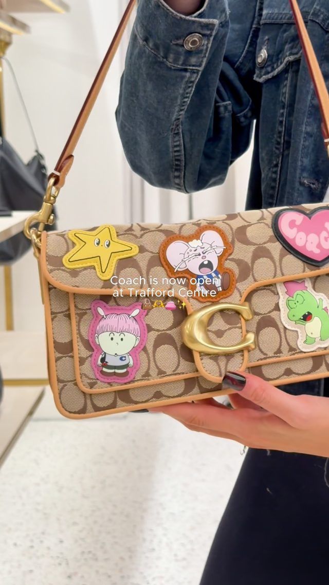 ✨ Coach is now open at Trafford Centre ✨Known for its iconic bags, leather goods and timeless designs, @coach has officially arrived at the centre 👛Whether you're looking for an everyday staple, a special gift or your next investment piece, there's plenty to discover 🫶Pop in and explore the new store on your next visit 👜🤎✨