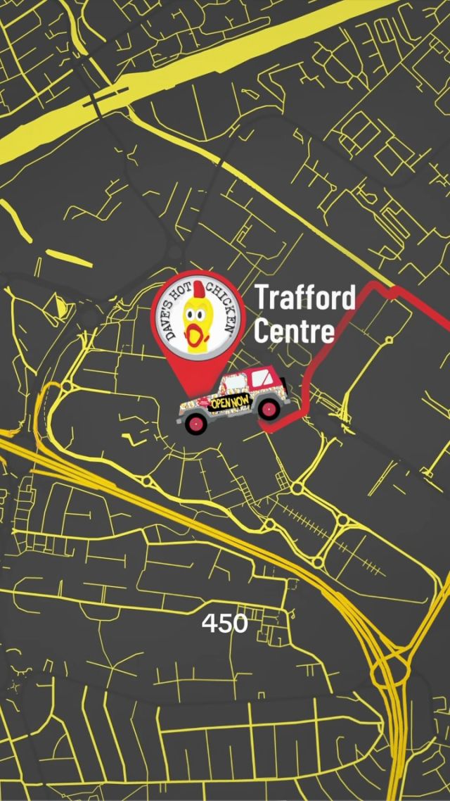 Manchester, Dave’s Hot Chicken is hitting the streets! 🔥🐔On 24 October, catch the @daveshotchicken team and mascot across Manchester city centre before the fun wraps up at @traffordcentre, with 450 prizes up for grabs! 👀📍 Northern Quarter: 10:15am
📍 King Street: 11:25am
📍 Deansgate: 12:30pm
📍 Trafford Centre: 1:50pmWe’re talking free Dave’s merch, fries, drinks and sliders. Find the team, grab a prize card and see what you’ve won! 🎁Keep an eye on @traffordcentre and @daveshotchicken for opening updates ✨#daveshotchicken #traffordcentre #manchester